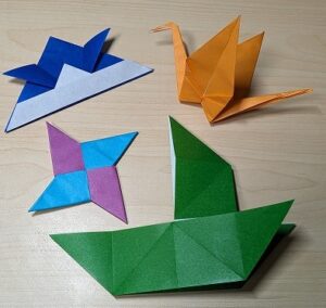 折り紙の作品